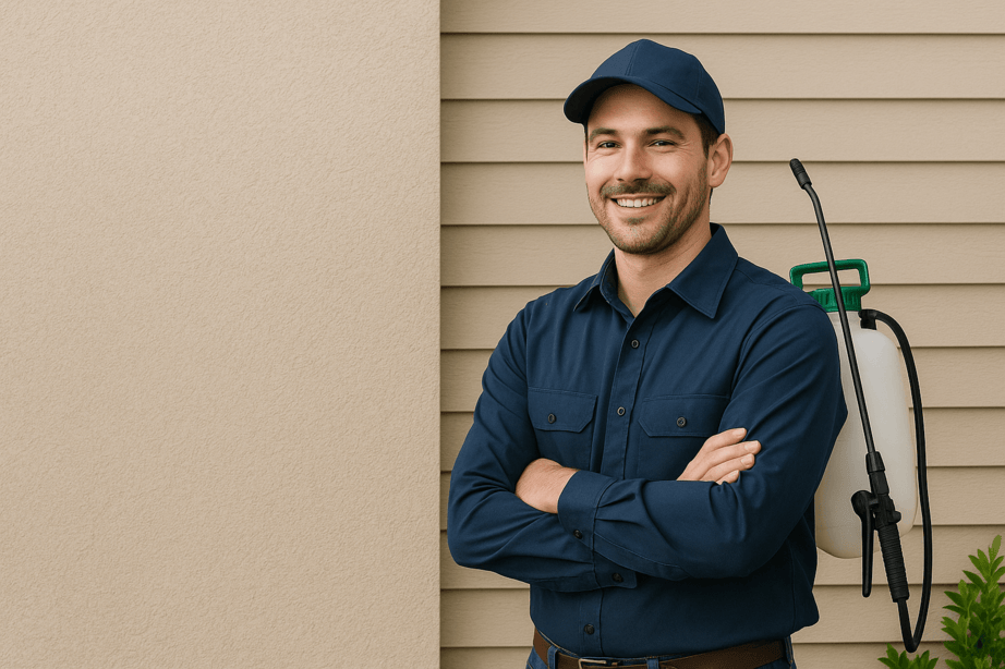 Professional pest control services protecting a home in Winston-Salem, NC